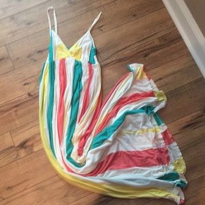 Ella Moss Striped Maxi Dress